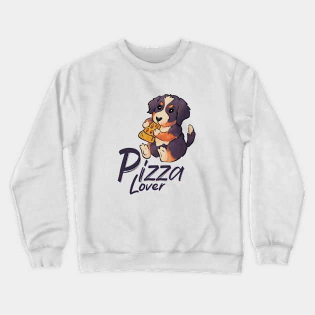 Pizza Dog Crewneck Sweatshirt by ArtRoute02